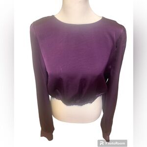 Elegant Purple Women's Top